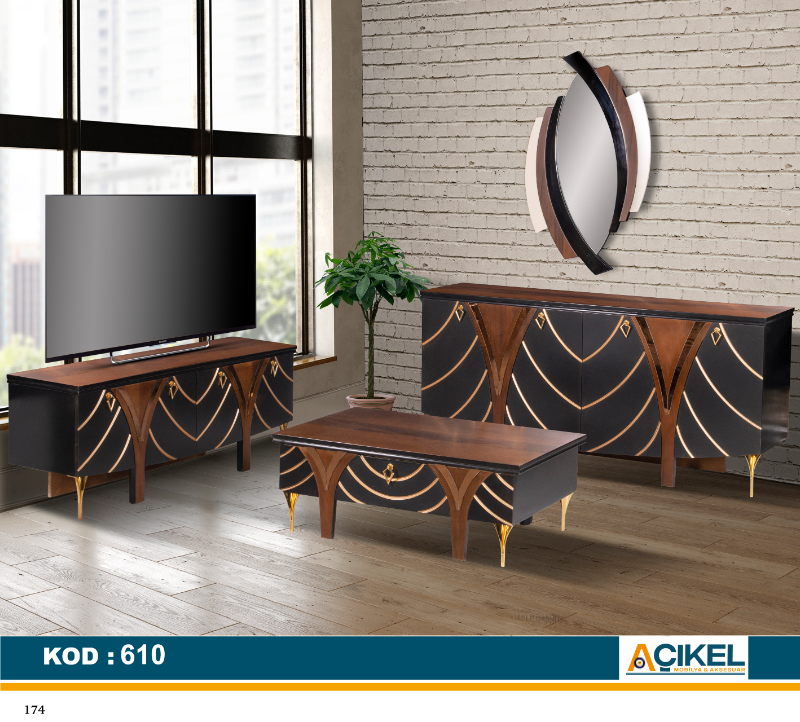 Açıkel Mobilya Tv Ünitesi ve Takımı